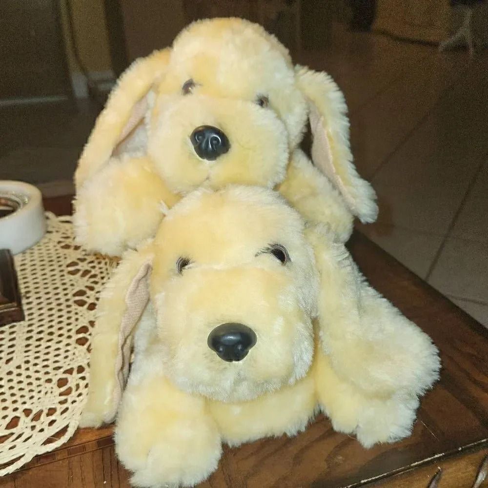 Sound mates furry dog slippers size small women's 5-7